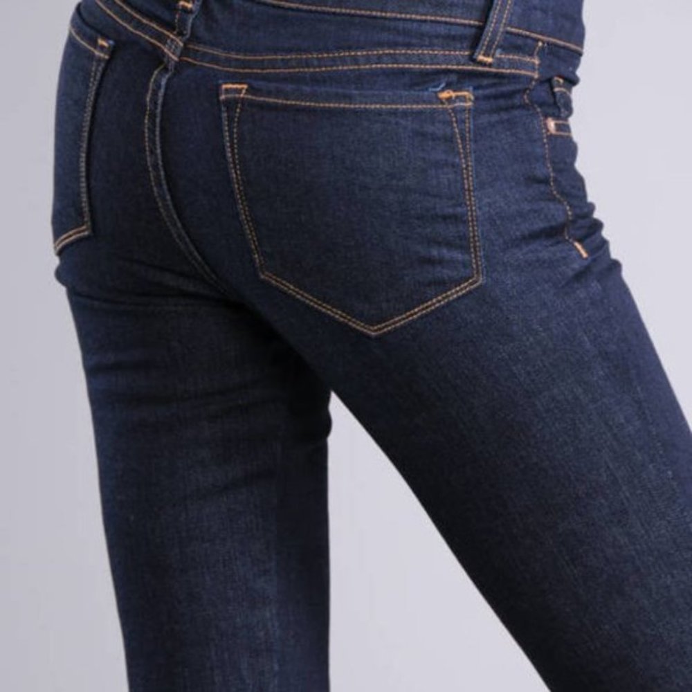 J Brand Jeans Pencil Leg Skinny Denim Jean Pure Blue Womens Size 27 - Picture 2 of 10